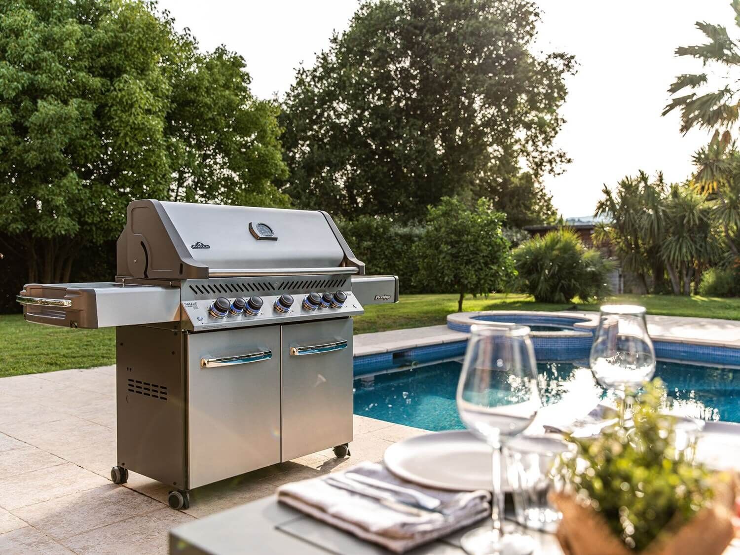 Napoleon Prestige 665 Edelstahl Lifestyle 3
